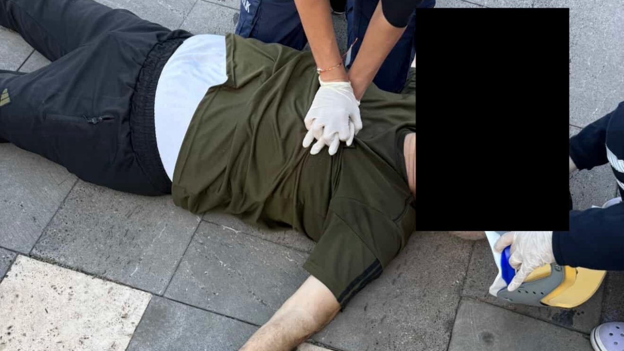 Kahramanmaraş’ta yürürken yere düşen yaşlı adam öldü!