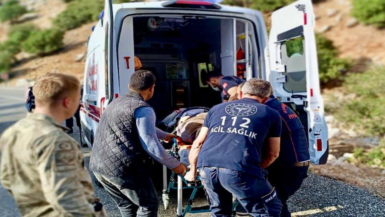 Kahramanmaraş’ta iki otomobil kafa kafaya çarpıştı: 7 yaralı