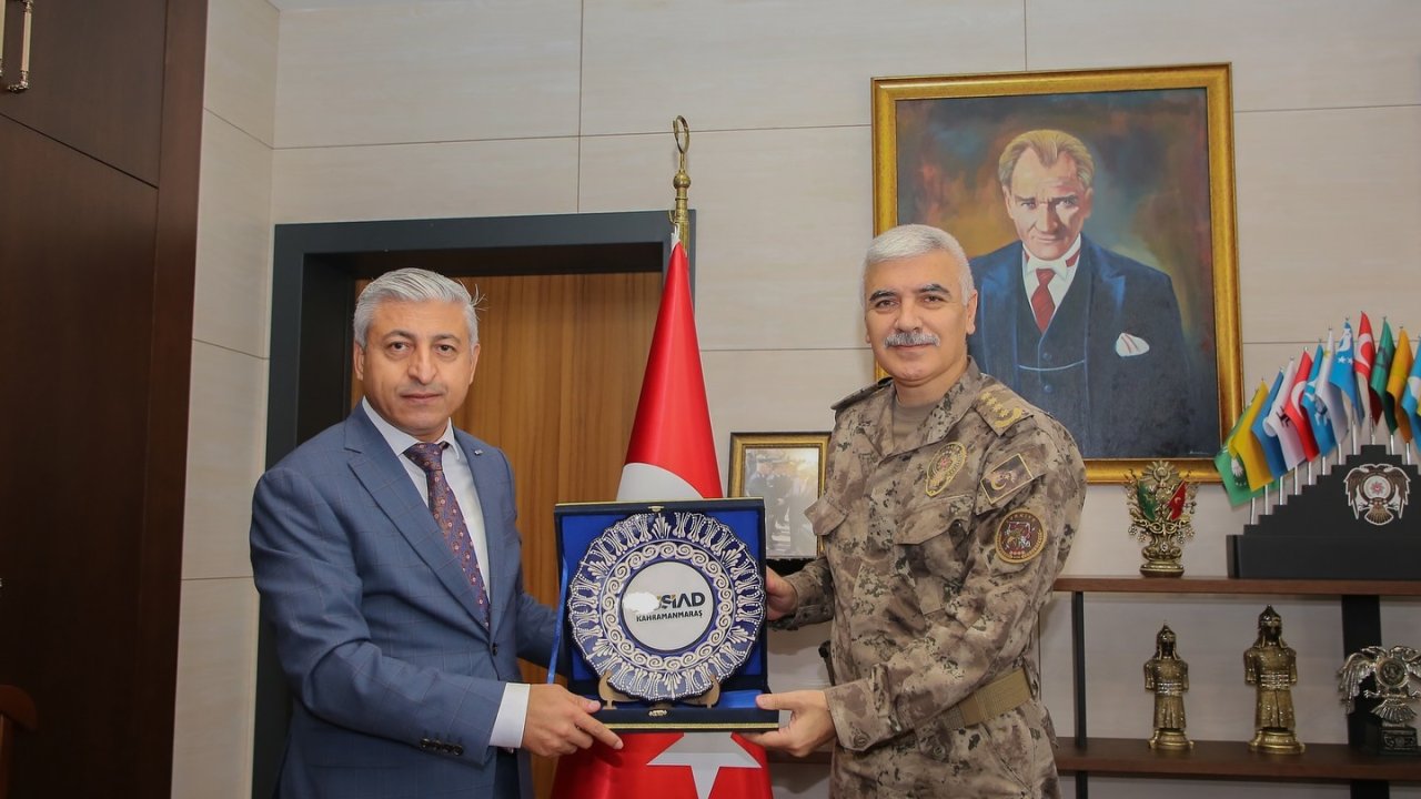 MÜSİAD Kahramanmaraş’tan İl Emniyet Müdürü Yiğit’e Ziyaret!