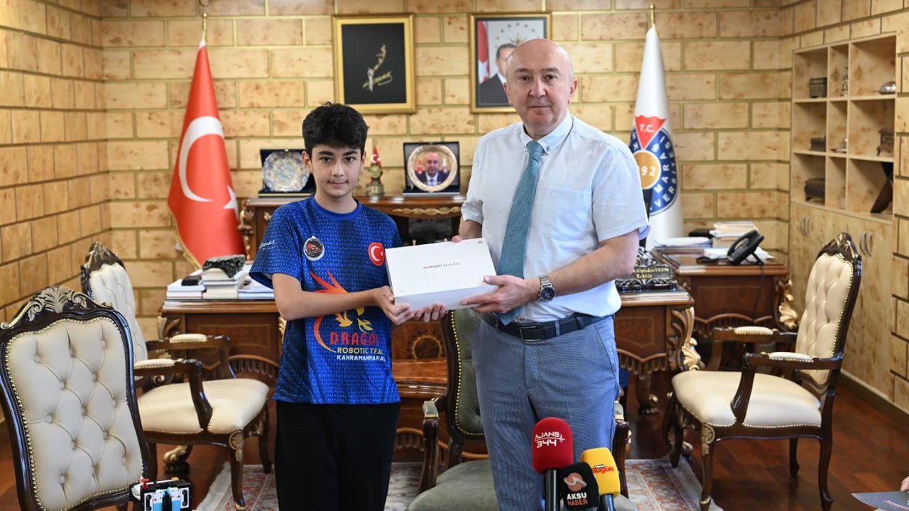 Kahramanmaraş Teknokent’ten Genç Yeteneğe Sponsorluk Desteği!