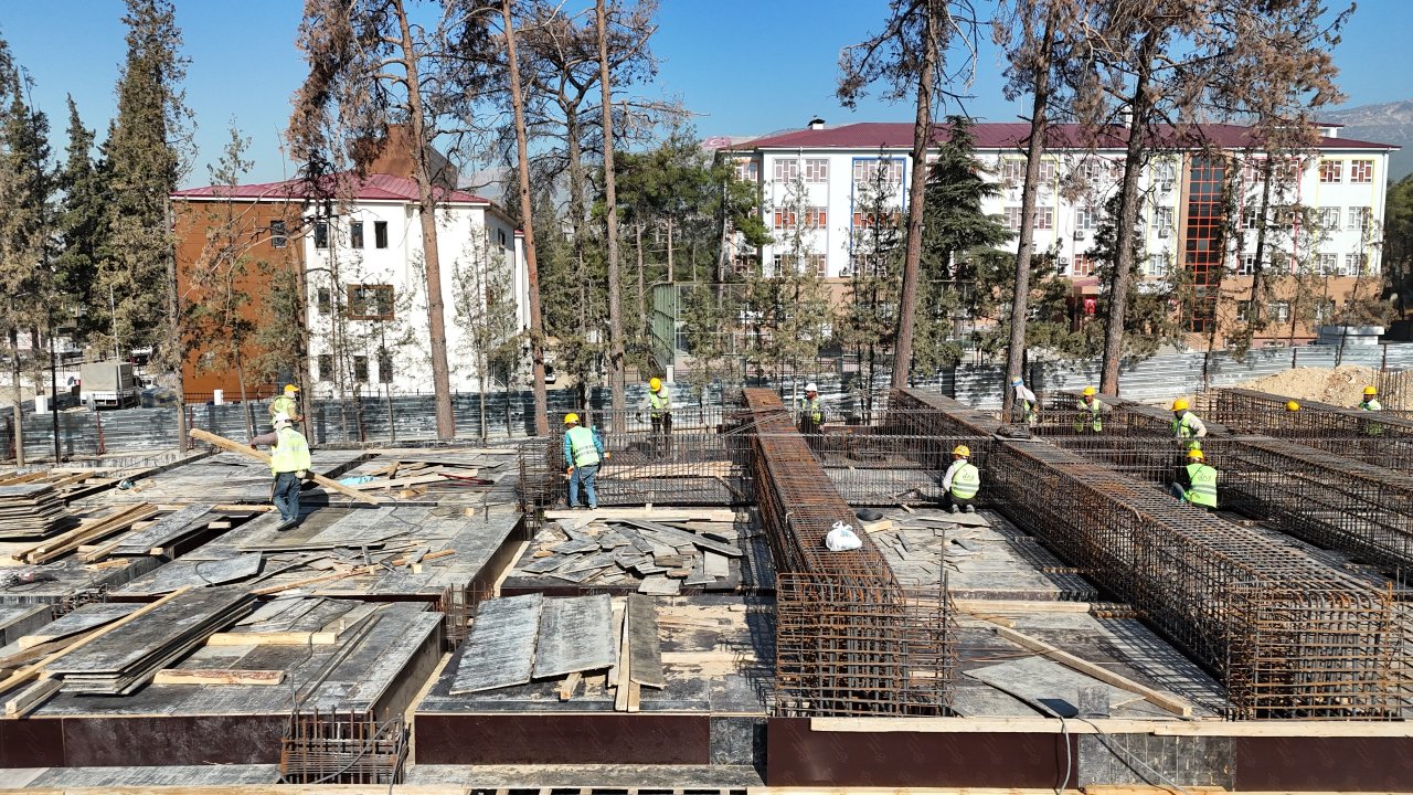 Dulkadiroğlu’nda 300 Yataklı Öğretmenevi Çalışmaları Hızla Sürüyor!