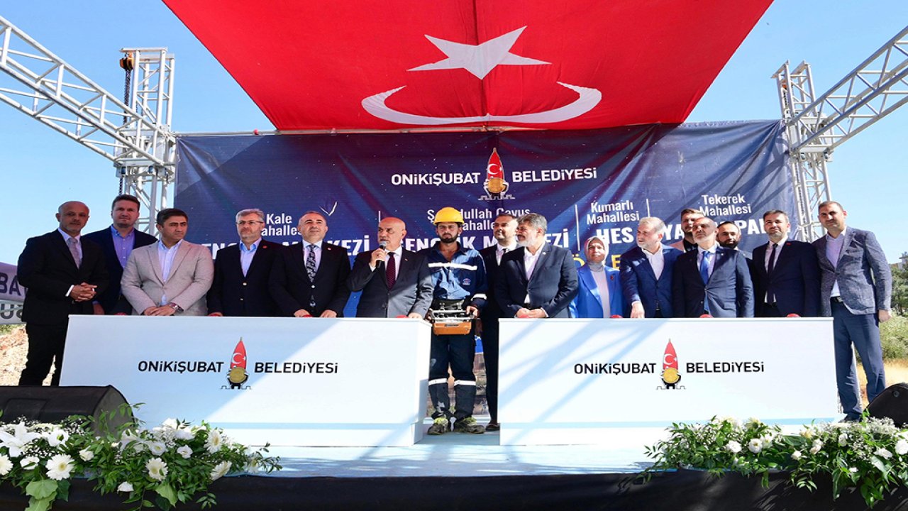 Başkan Toptaş’tan, Onikişubat’ın dört bir yanına dev yatırımlar!