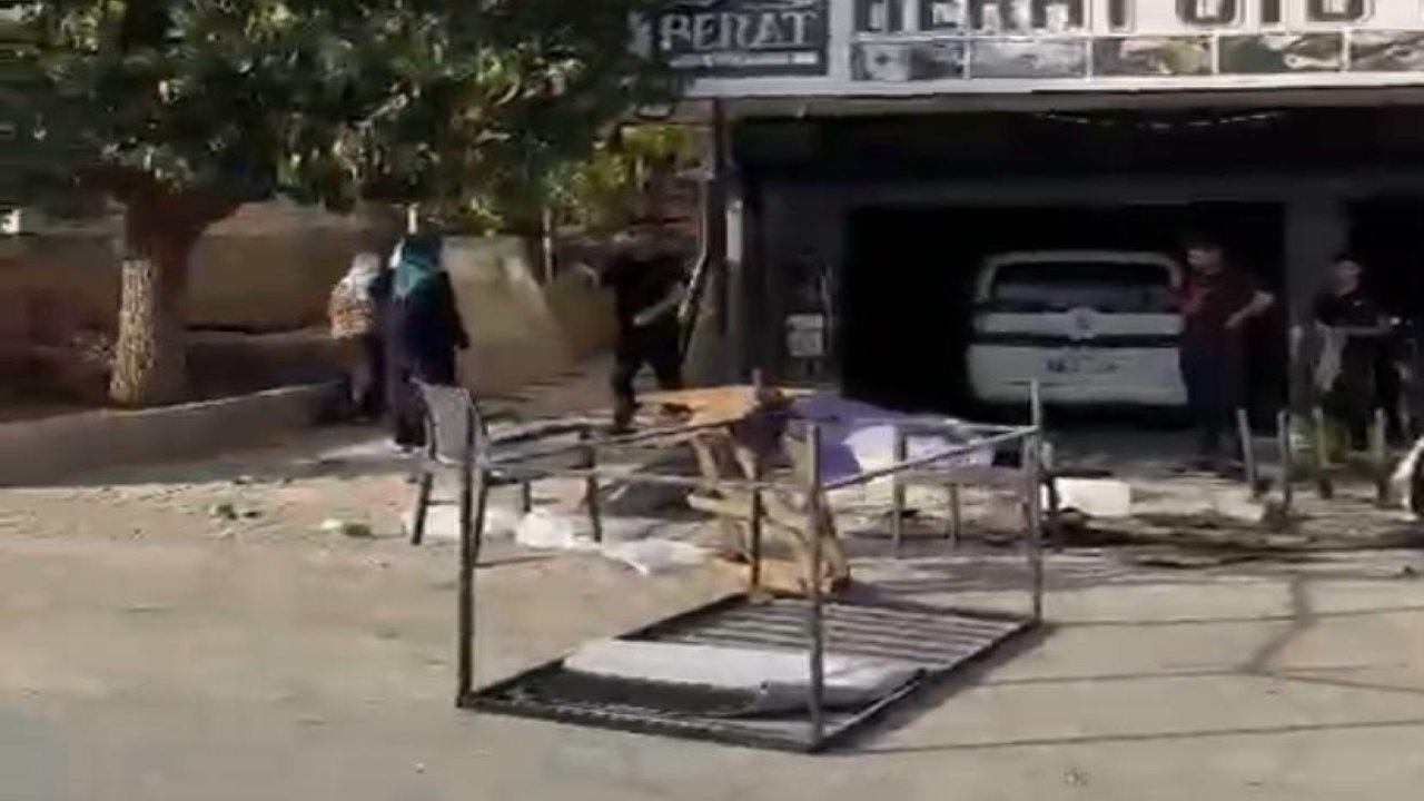 Kahramanmaraş’ta iş yeri ve kiracı arasında kavga!