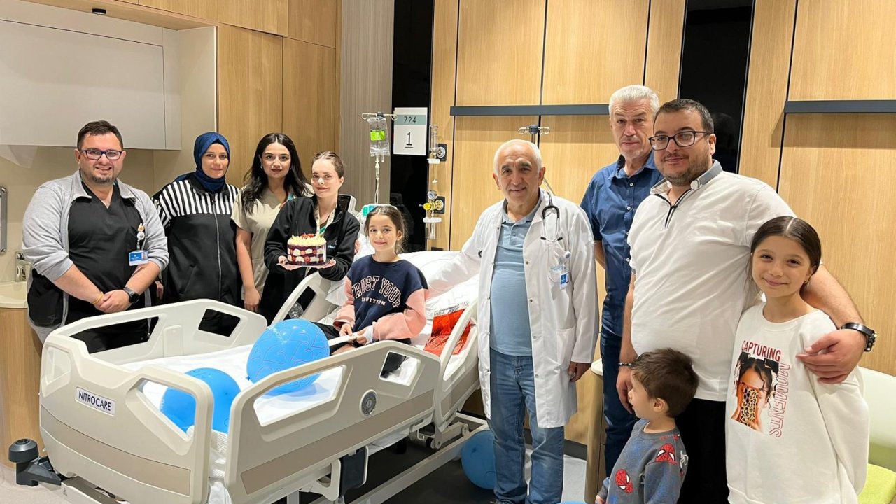 HG Hospital’da Lösemi hastası kız çocuğu tamamen iyileşti