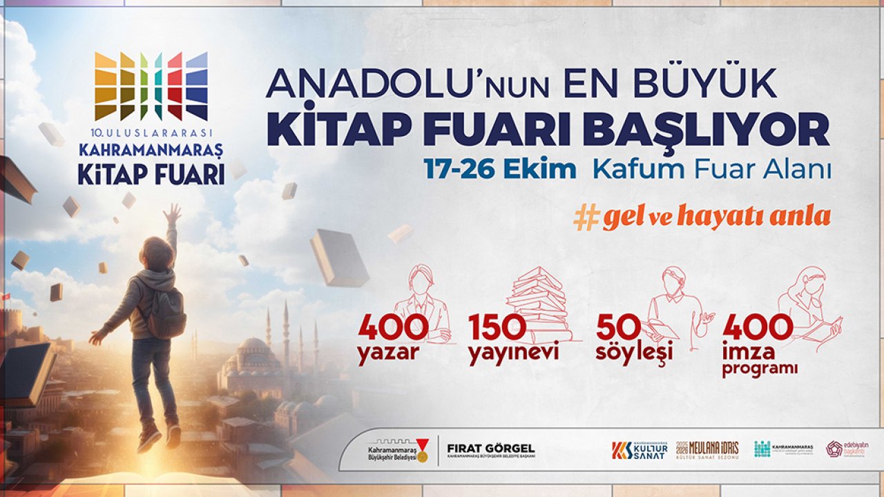 Anadolu’nun En Büyük Kitap Fuarı Ziyaretçilerine Kavuşmak İçin Gün Sayıyor!