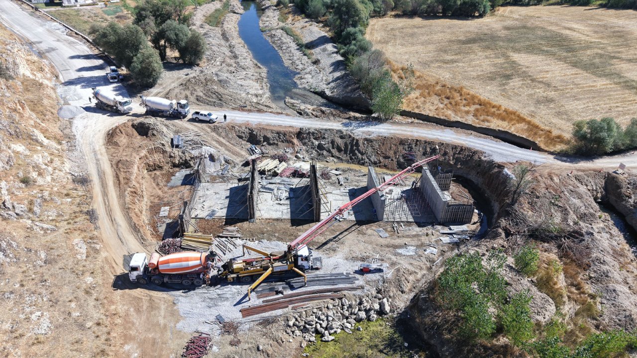 Kahramanmaraş’ta 13 Yeni Köprü ve Menfez İnşa Ediliyor!