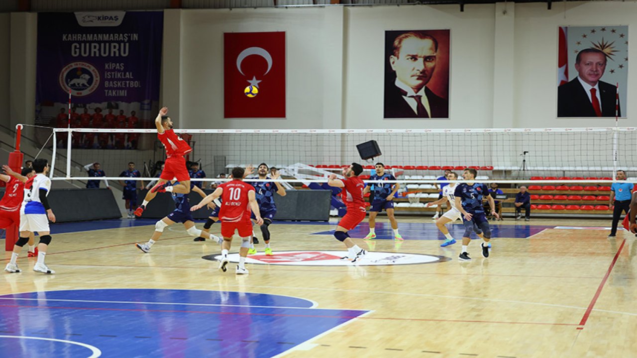 Onikişubat Belediyespor Voleybol Takımı Evinde Galibiyetle Başladı!