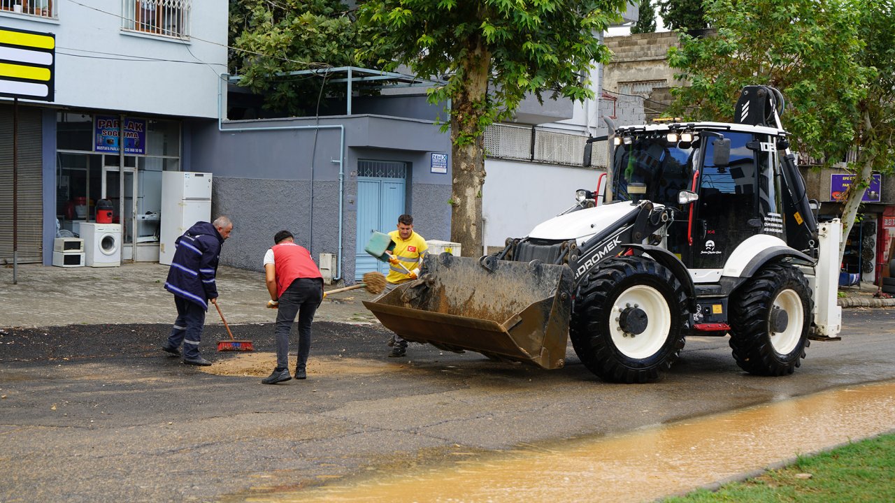 Kahramanmaraş’ta Yağış Sonrası Hızlı Müdahale!