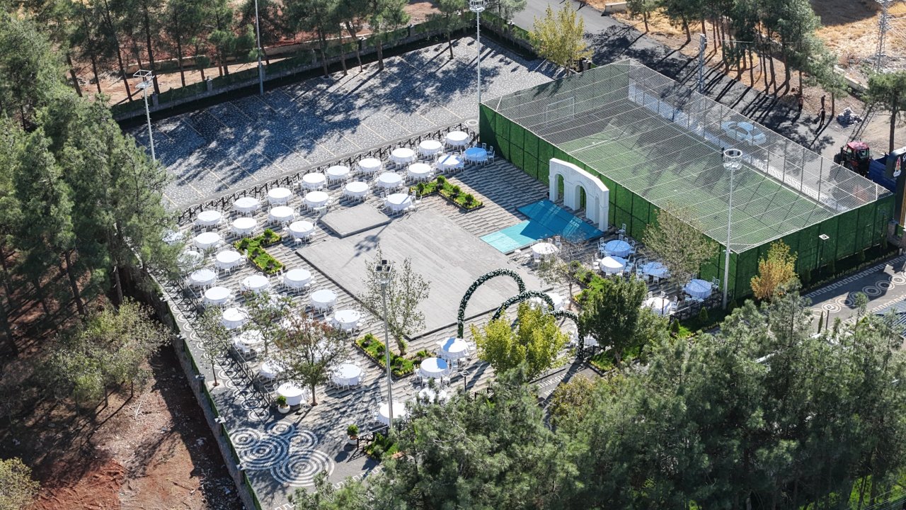 1000 kişilik Onikişubat Kavlaklı kır düğün salonu hizmete hazır oldu!