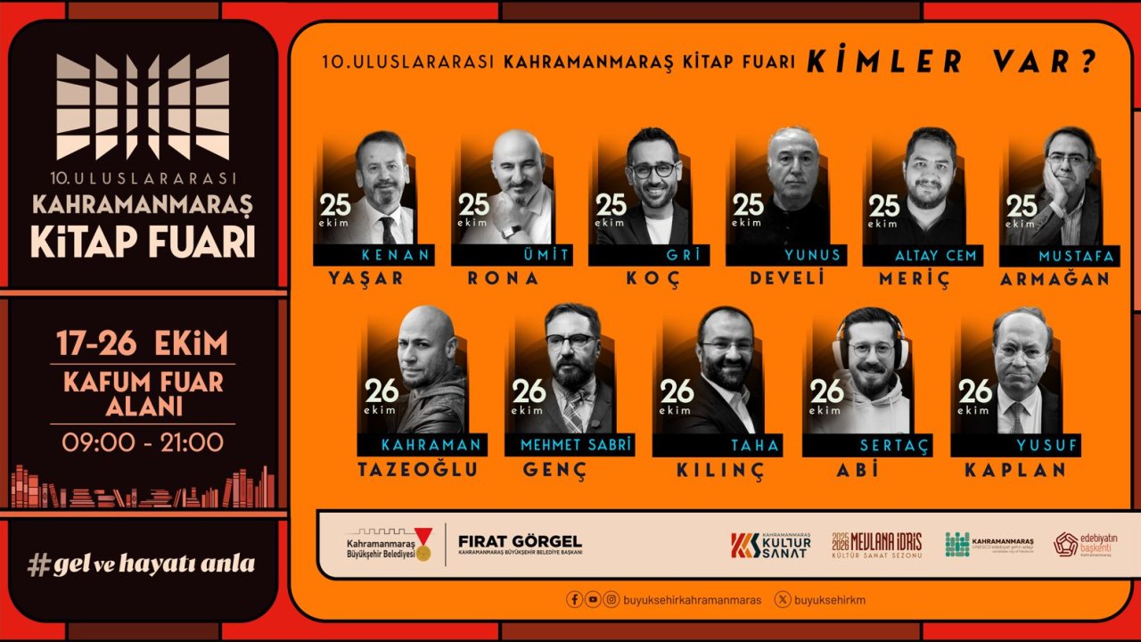 Şiir ve Edebiyatın Başkentinde Kitap Şöleni Başlıyor