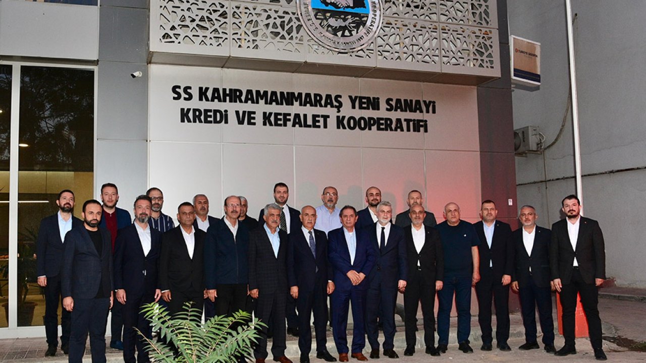 Kahramanmaraş Ekonomisi İçin Kritik Buluşma: Görgel ve Kirişci’den Birlik Mesajı