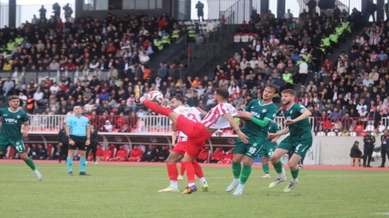 Kahramanmaraş İstiklalspor 3 puanı 3 golle aldı!
