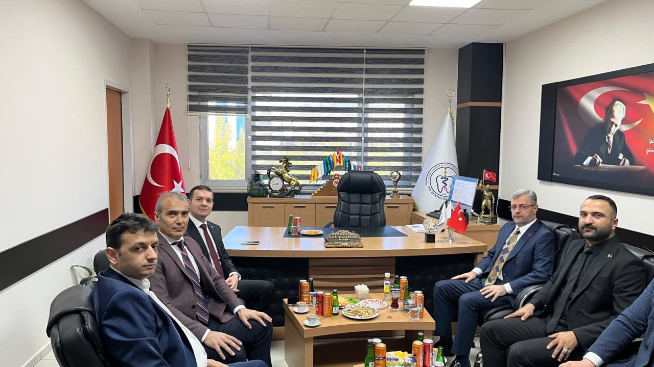 MHP İl Başkanı Mansur Metehan’dan Diş Hekimliği Fakültesi’ne Ziyaret
