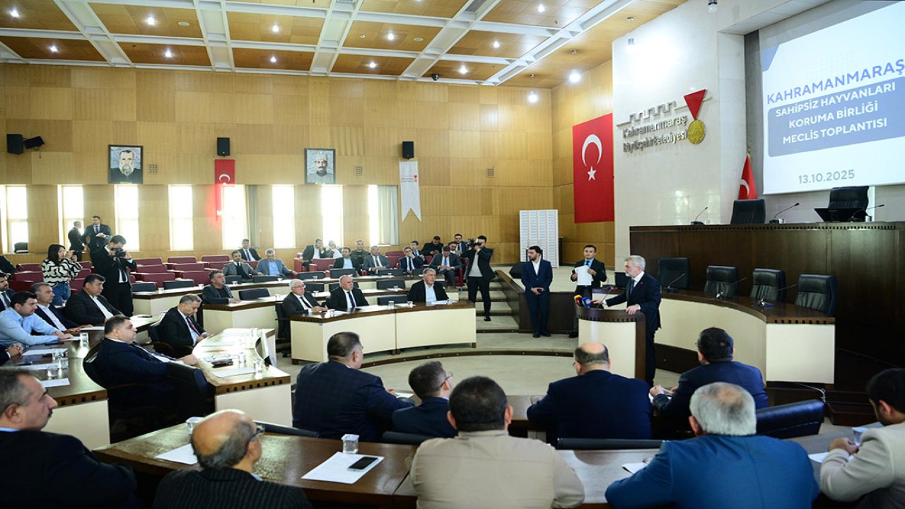 Kahramanmaraş Sahipsiz Hayvanları Koruma Birliği İlk Toplantısını Yaptı