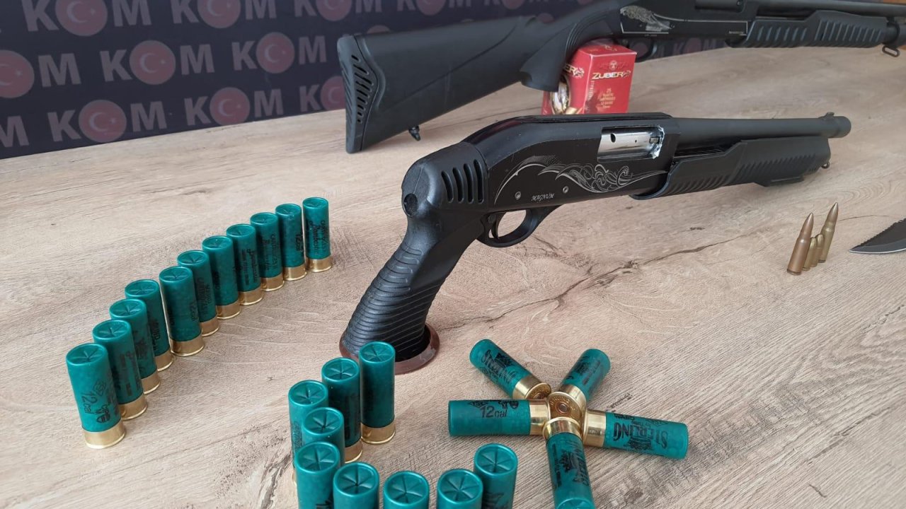 Kahramanmaraş’ta silah kaçakçılığı operasyonu: 11 kişi gözaltında