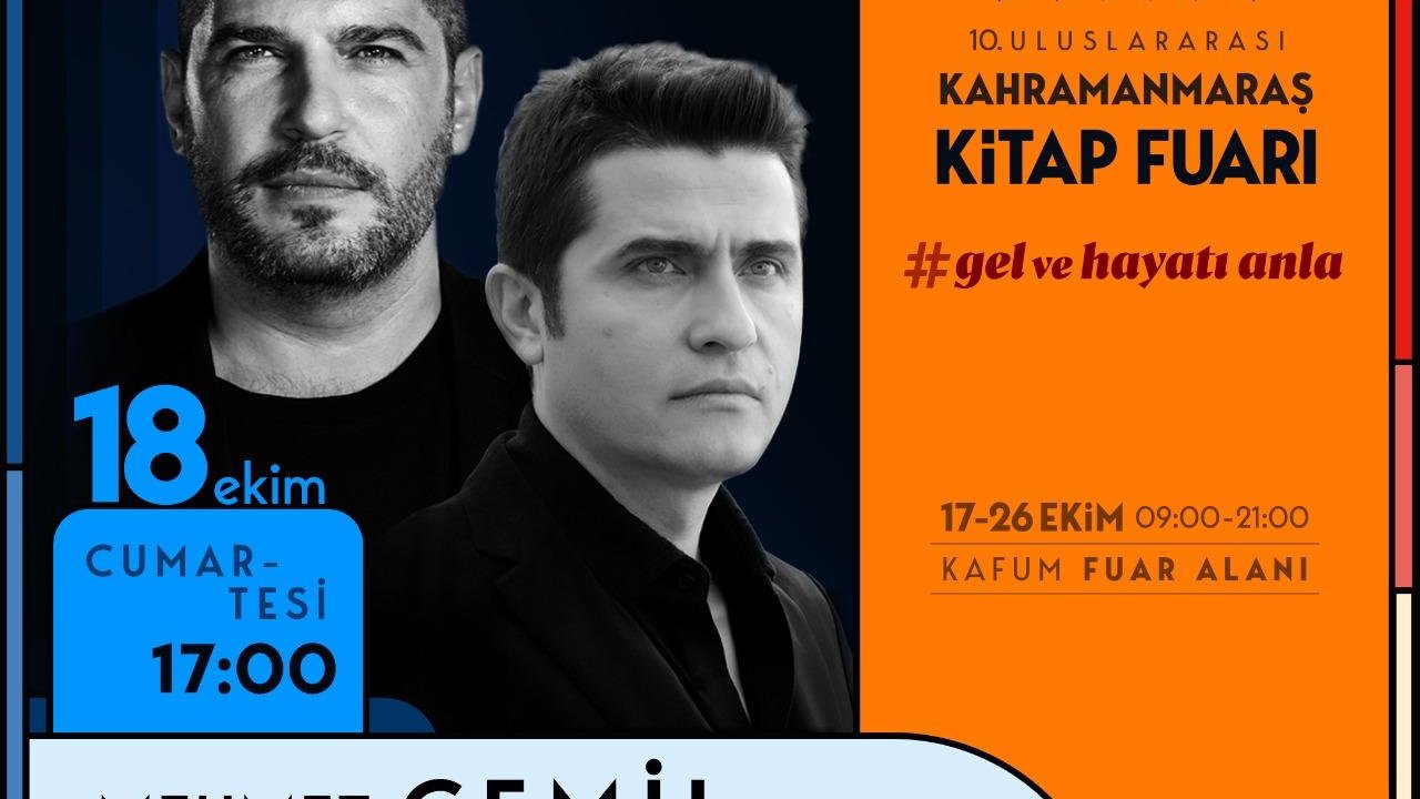 10. Uluslararası Kahramanmaraş Kitap Fuarı’nda İkinci Gün Dopdolu Geçecek