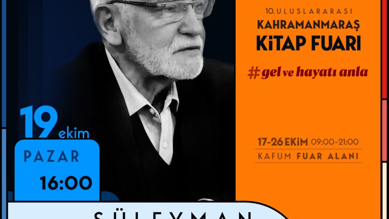 Kitap Fuarı’nda Pazar Günü Bilgi ve Kültür Şöleni