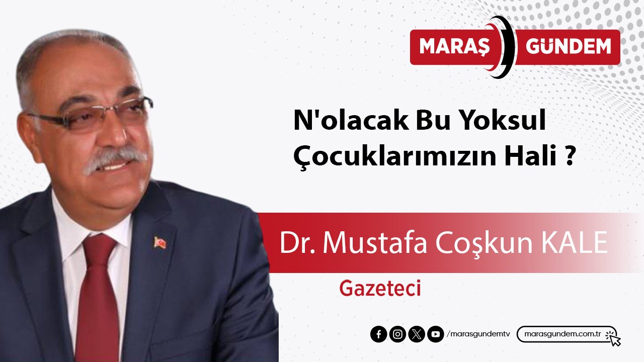 N'olacak Bu Yoksul Çocuklarımızın Hali ?