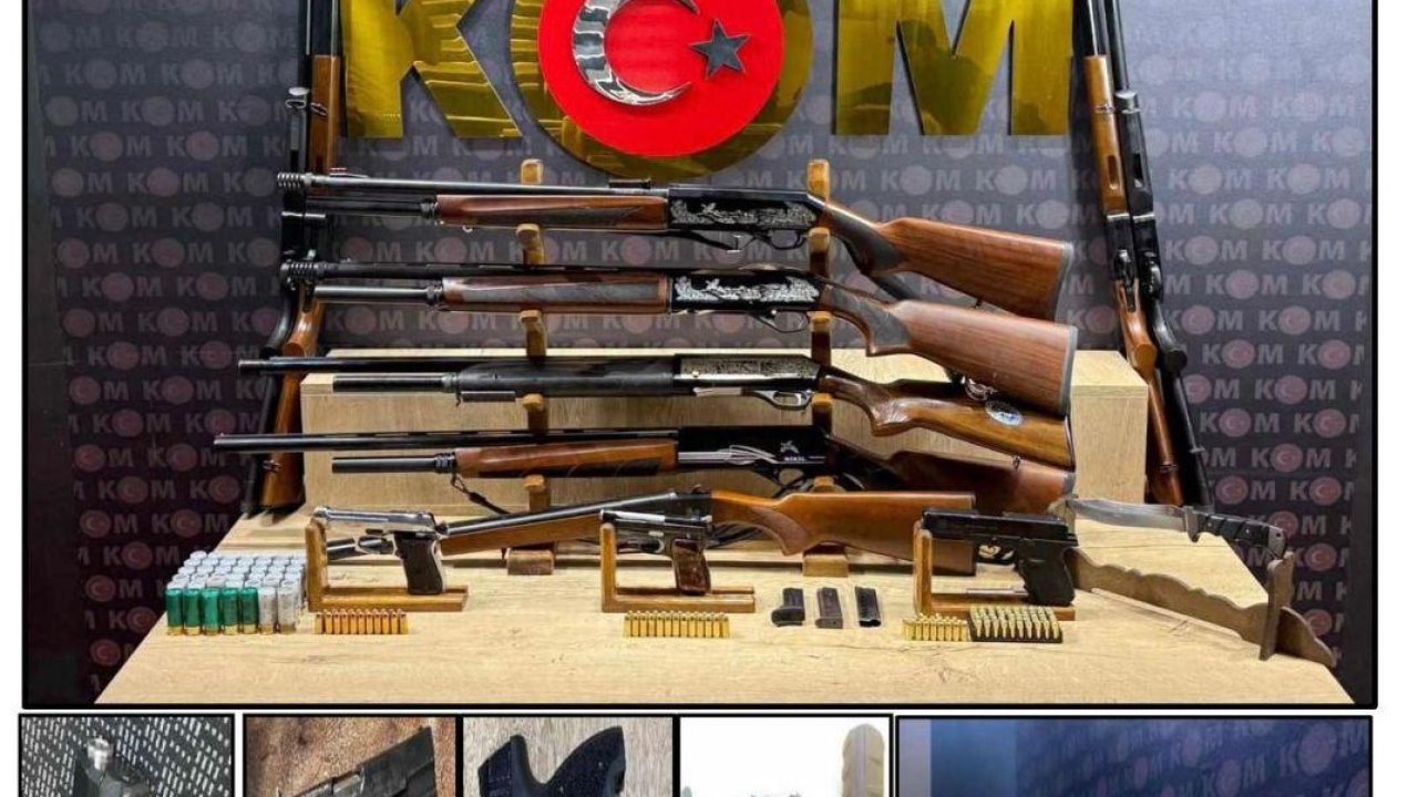 Kahramanmaraş’ta KOM’dan Silah Kaçakçılığına Darbe!