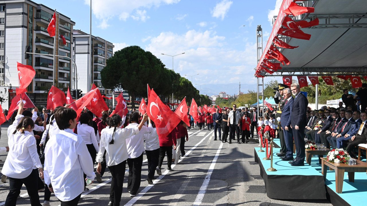 Kahramanmaraş’ta 29 Ekim Cumhuriyet Bayramı coşkusu!