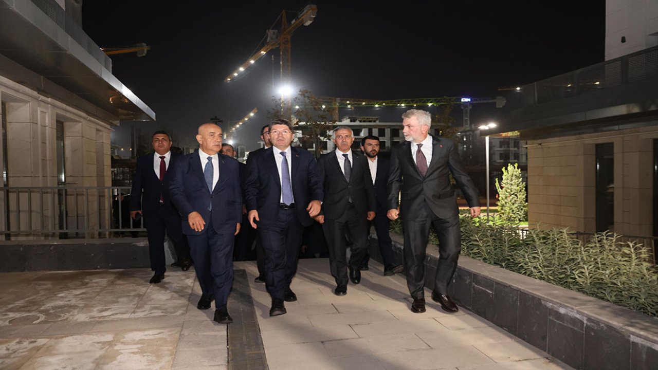 Başkan Görgel, Adalet Bakanı Yılmaz Tunç’u Ağırladı!