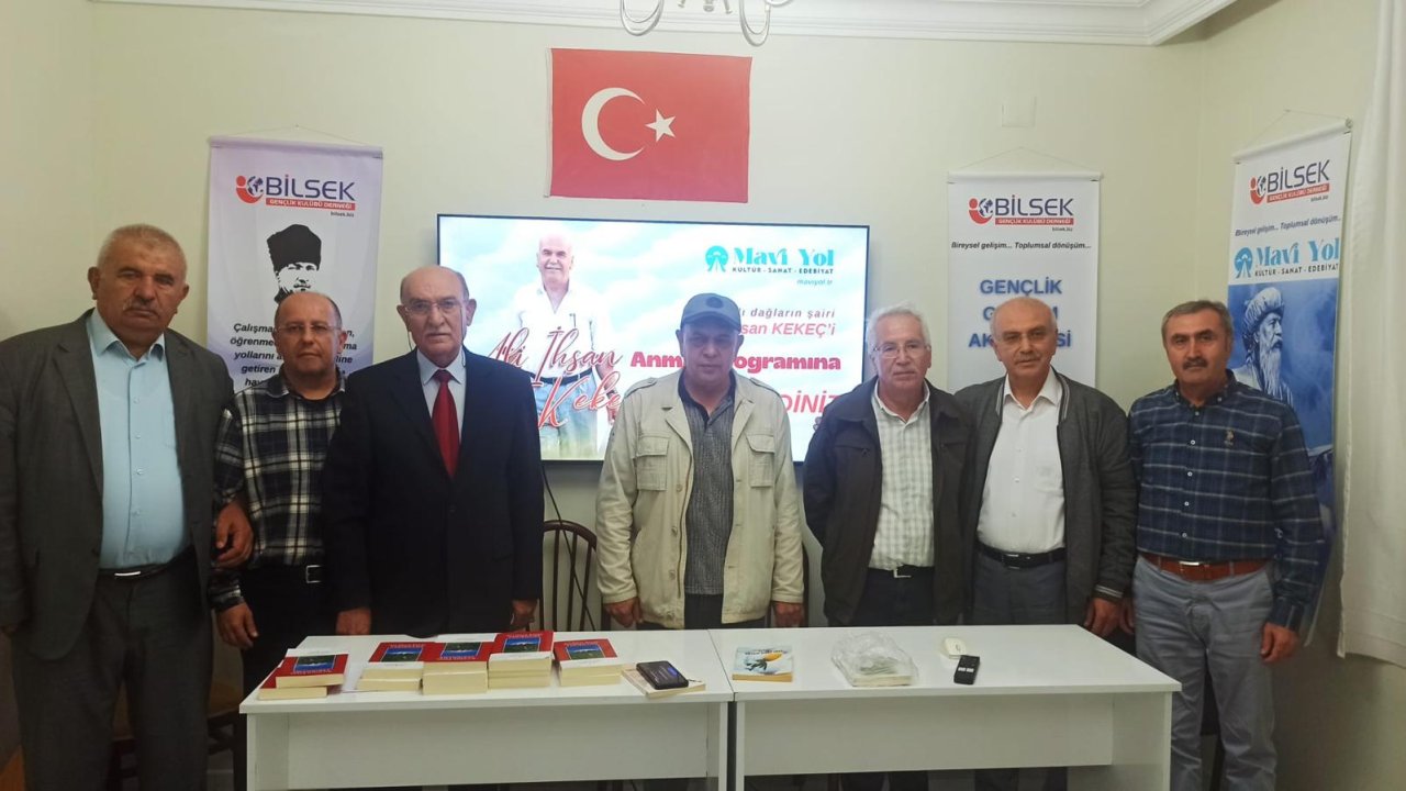 Şair ve Yazar Ali İhsan Kekeç, Eserleri ve Dostlarının Anılarıyla Anıldı!