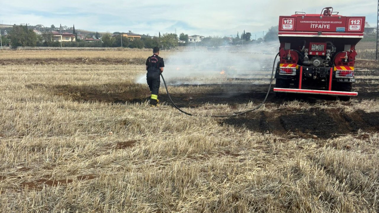 Yangından Trafik Kazasına: Kahramanmaraş İtfaiyesi Ekimde Bin 478 Olaya Koştu