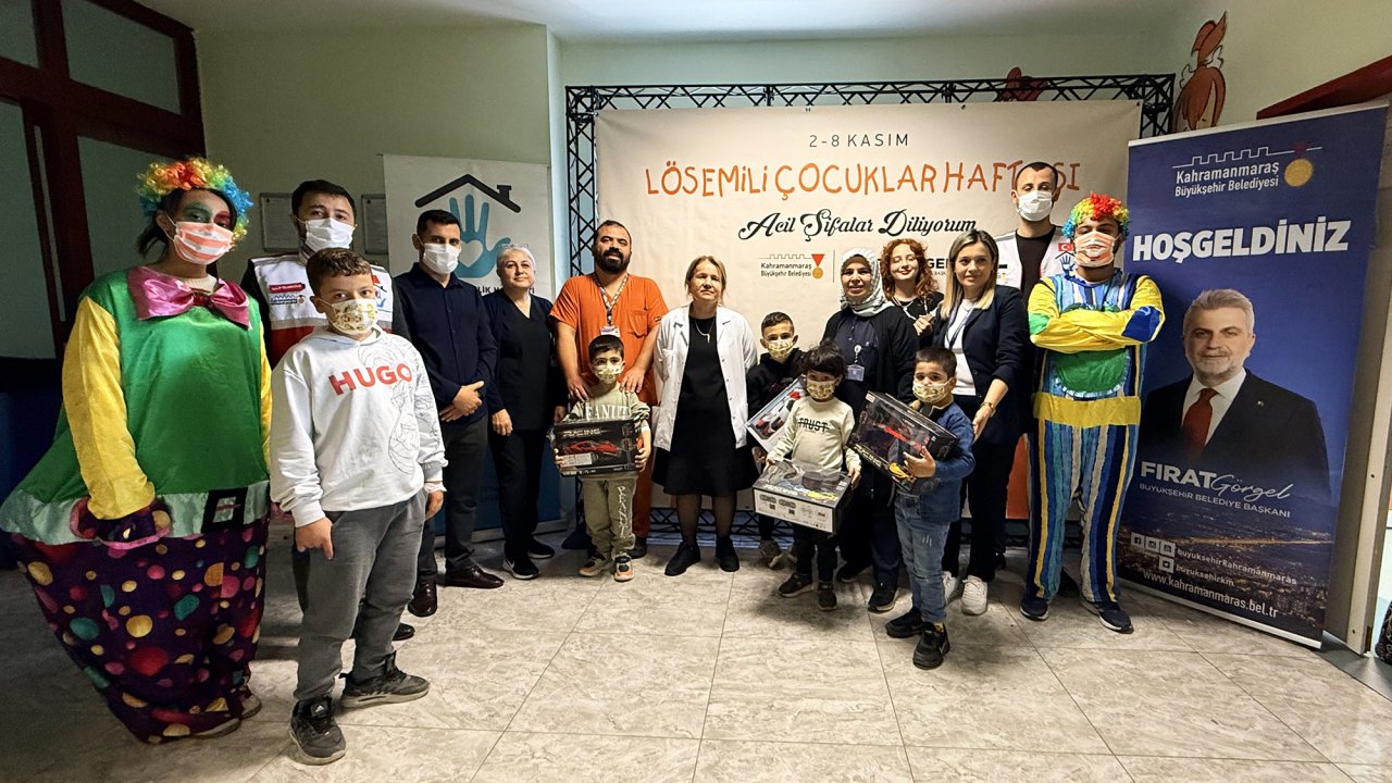 Büyükşehir’den Lösemili Çocuklara Moral Etkinliği!