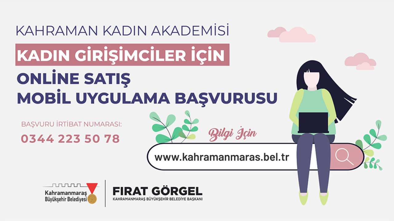 Kahramanmaraş’ta Kadın Akademisi Başvuruları Başladı!