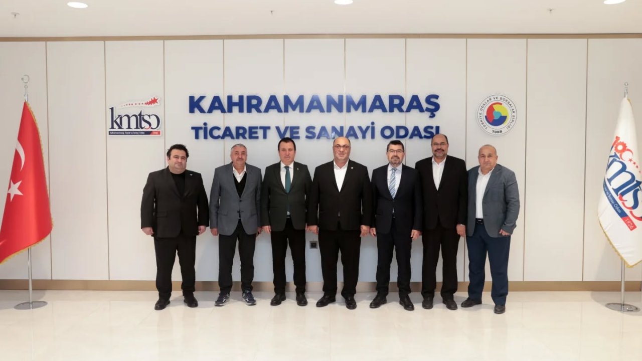 Dulkadiroğlu Belediyesi'nden KMTSO'ya Yeni Hizmet Binası Ziyareti!