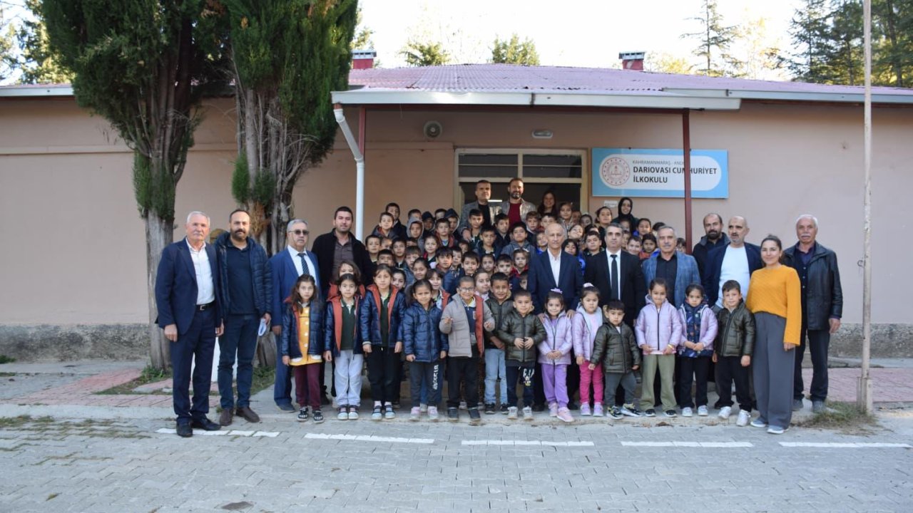 Andırın’da 1820 Öğrenciye Mont Desteği!