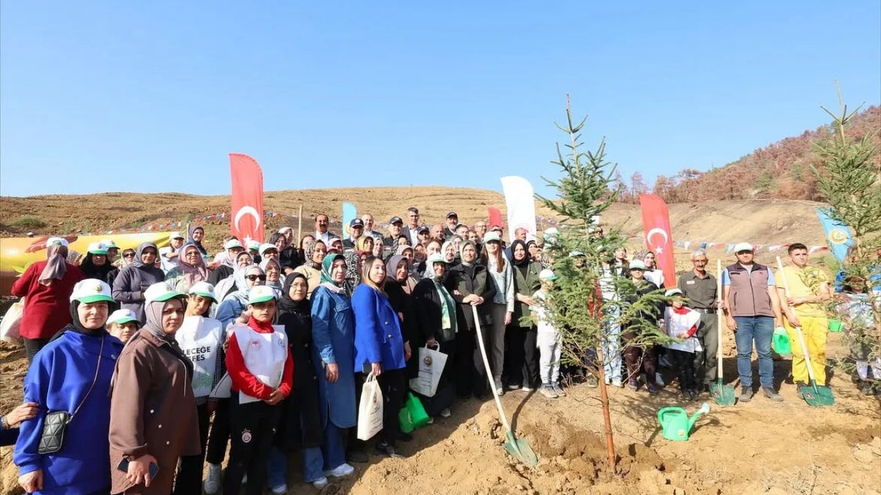 Ak Parti Kahramanmaraş Teşkilatı Fidanları Toprakla Buluşturdu!