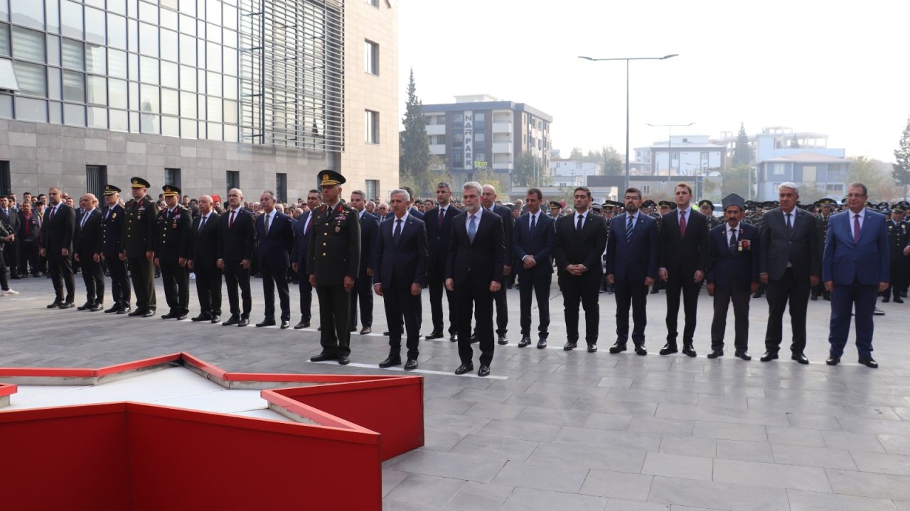 Kahramanmaraş’ta 10 Kasım Atatürk’ü Anma Programı Düzenlendi!