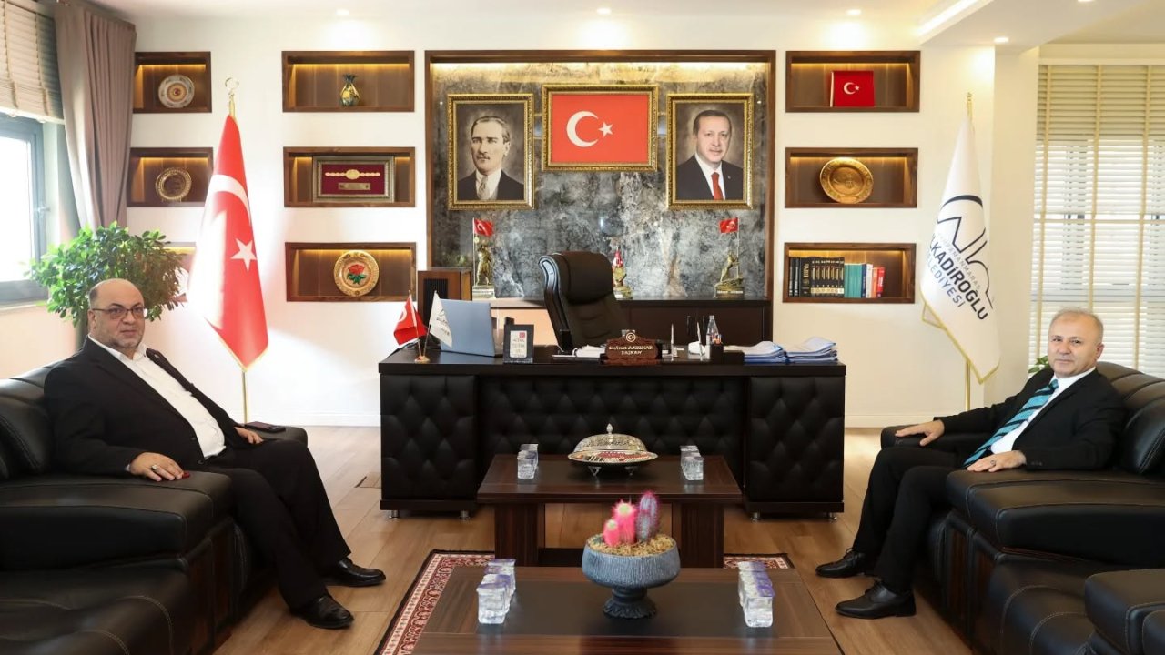 112 Acil Çağrı Merkezi Müdürü Akın Ozan’dan Başkan Akpınar’a Ziyaret!