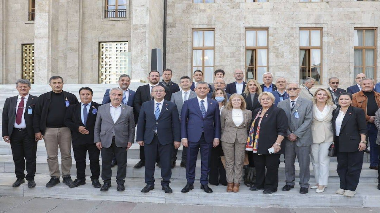 CHP Kahramanmaraş Heyeti'nden Özgür Özel'e Ziyaret