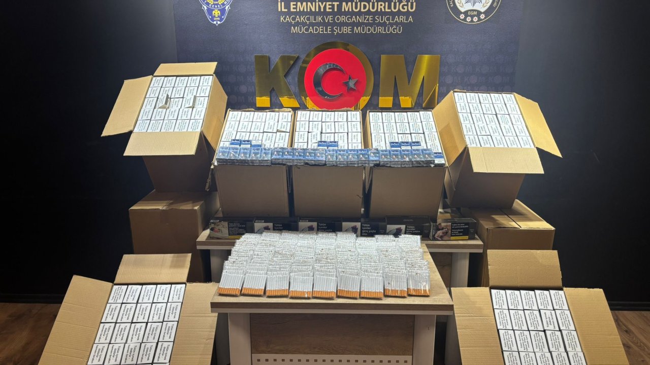 Kahramanmaraş’ta Kaçak Sigara Operasyonu!