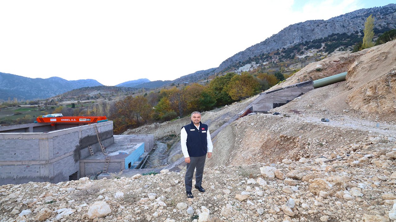 Başkan Toptaş; “Kumarlı Hidroelektrik Santralı Projemizde son aşamaya geldik”