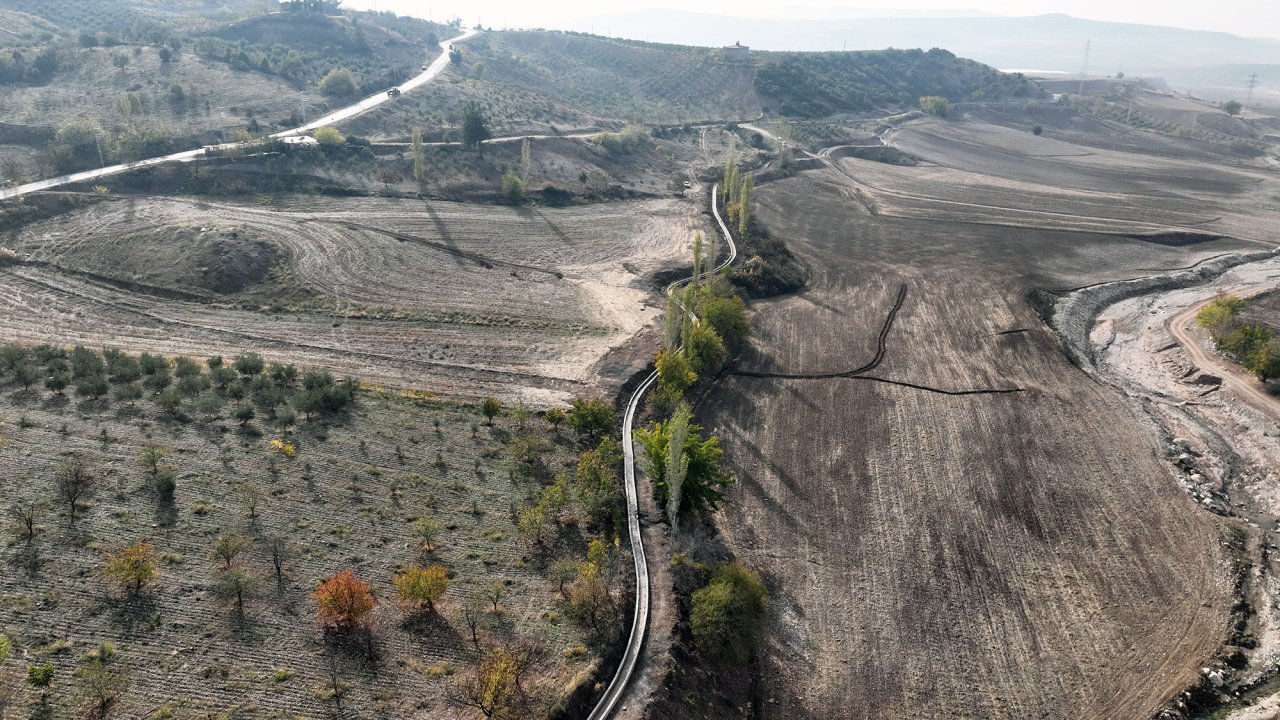 Kahramanmaraş’ta 10 Mahalleye 5.600 Metrelik Sulama Kanalı!