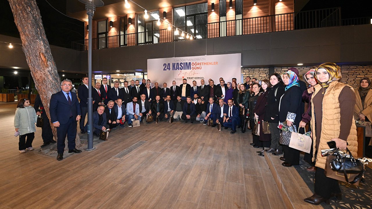 Başkan Fırat Görgel; “Öğretmenlerimiz Bu Milletin Kaderini Değiştiren Kahramanlardır”