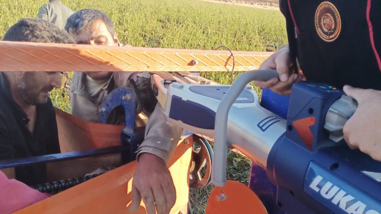 Kahramanmaraş’ta kol kurtarma operasyonu!