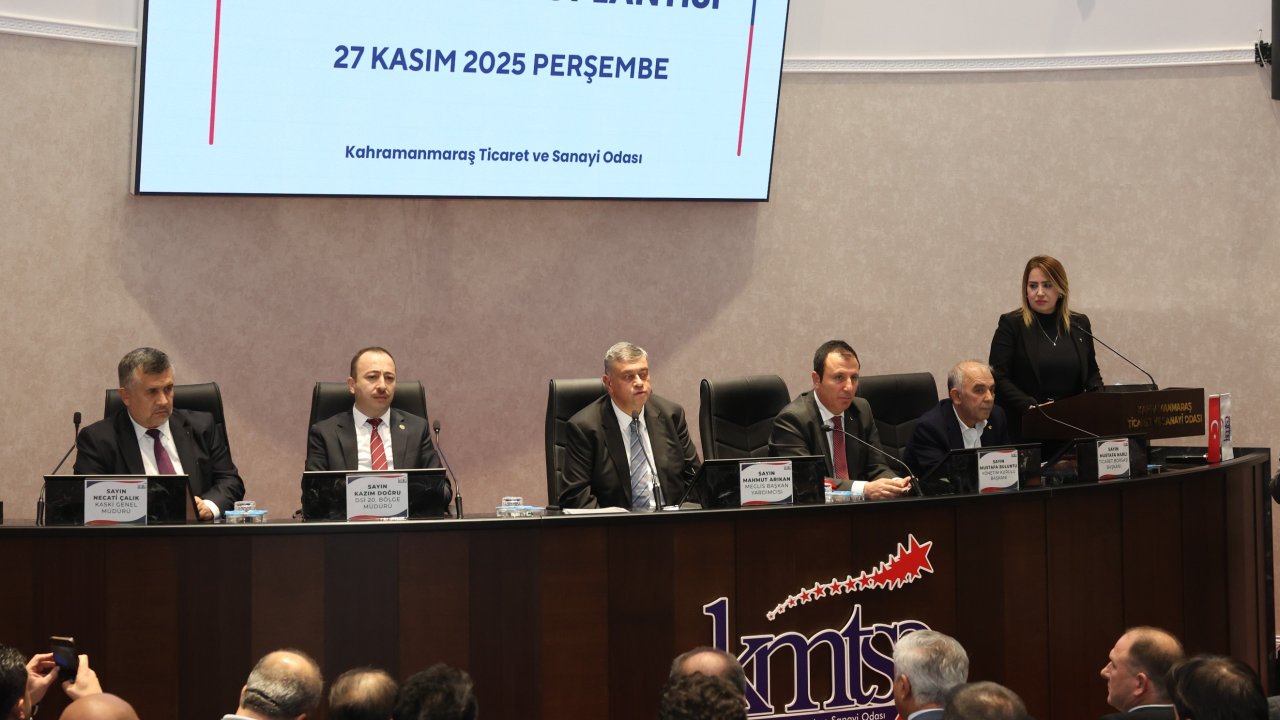 KMTSO Başkanı Buluntu: “Kahramanmaraş Güçlü Bir Dönüşüm Sürecinde”