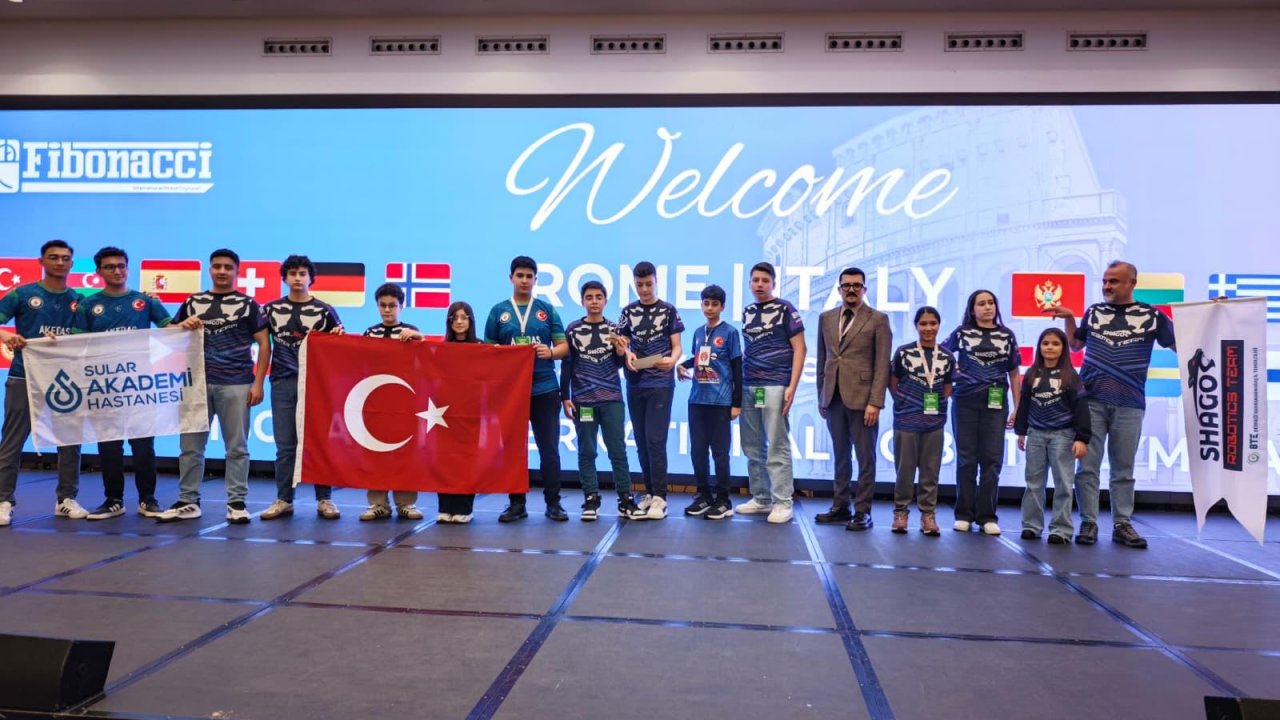 Kahramanmaraşlı Robotik Takımları Roma’da Dünya Şampiyonu Oldu!