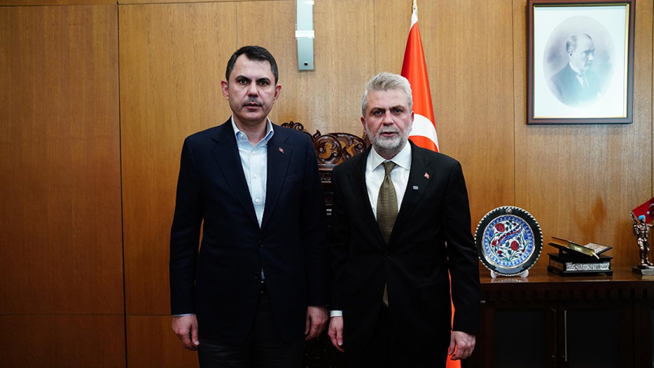 Bakan Kurum’dan Kahramanmaraş Büyükşehir’e Ziyaret!