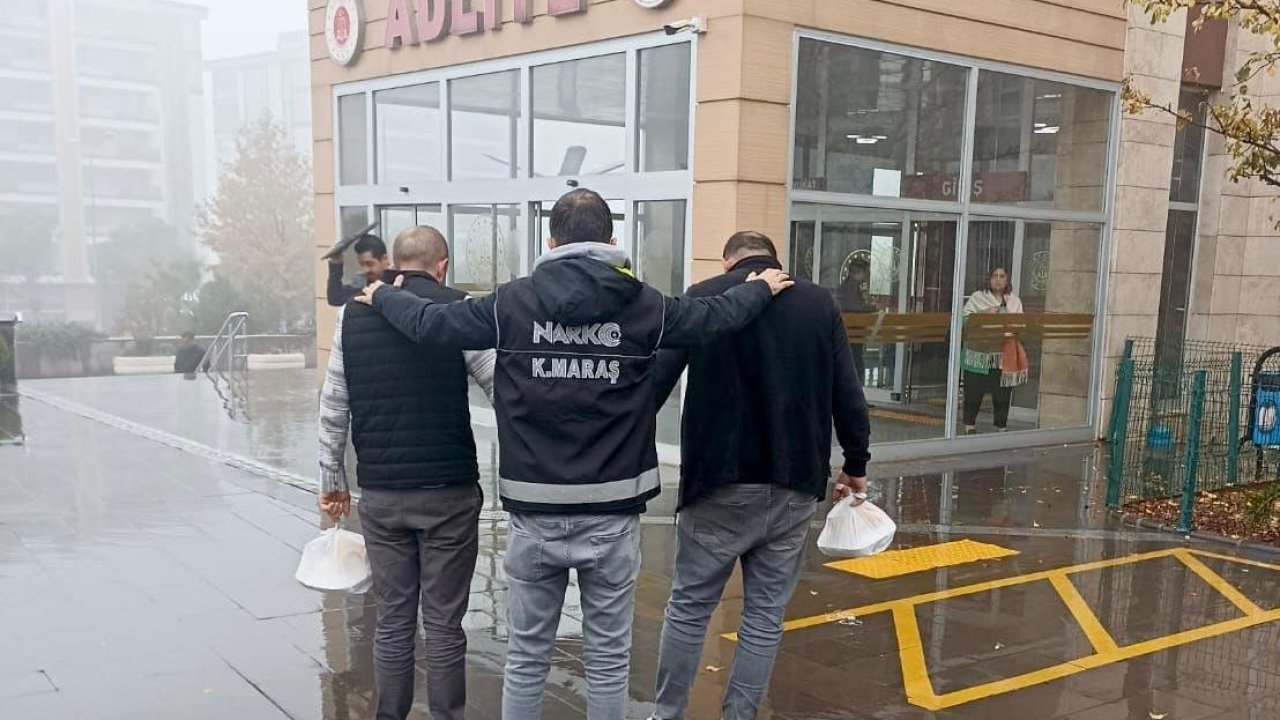 Kahramanmaraş’ta uyuşturucu operasyonu: 3 tutuklama