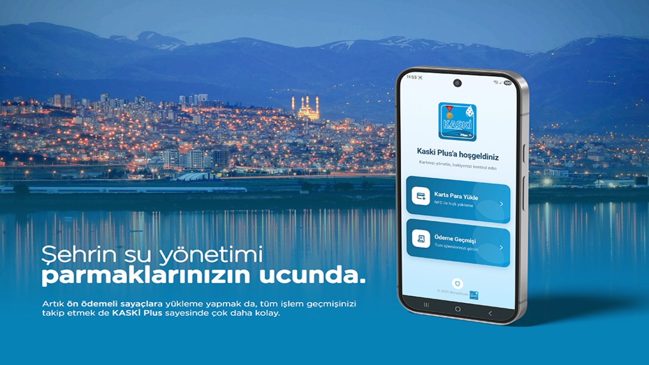 Kahramanmaraş KASKİ’den Türkiye’de bir ilk!