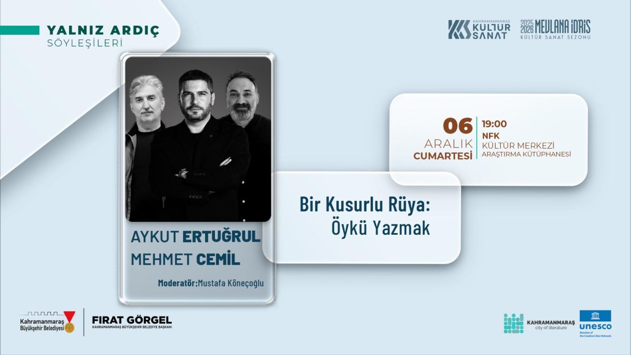 Kahramanmaraş'ta Kültür-Sanat dolu günler başlıyor!