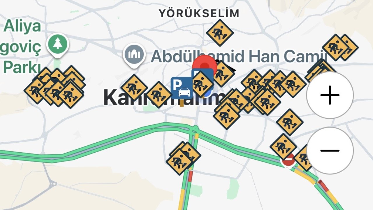 Kahramanmaraş’ta Yol Çalışmalarına Anlık Erişim