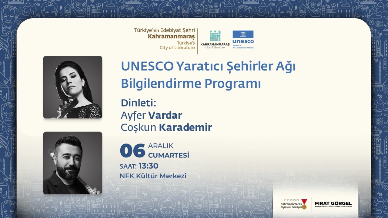 Kahramanmaraş’ın UNESCO Başarısı Konuşulacak!