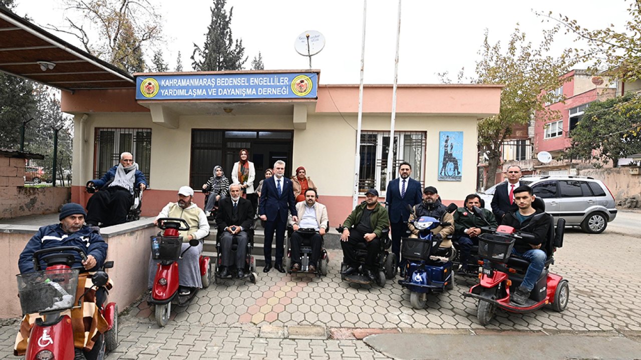 Başkan Görgel; “Erişilebilir Kahramanmaraş için her gün bir adım daha ileriye”