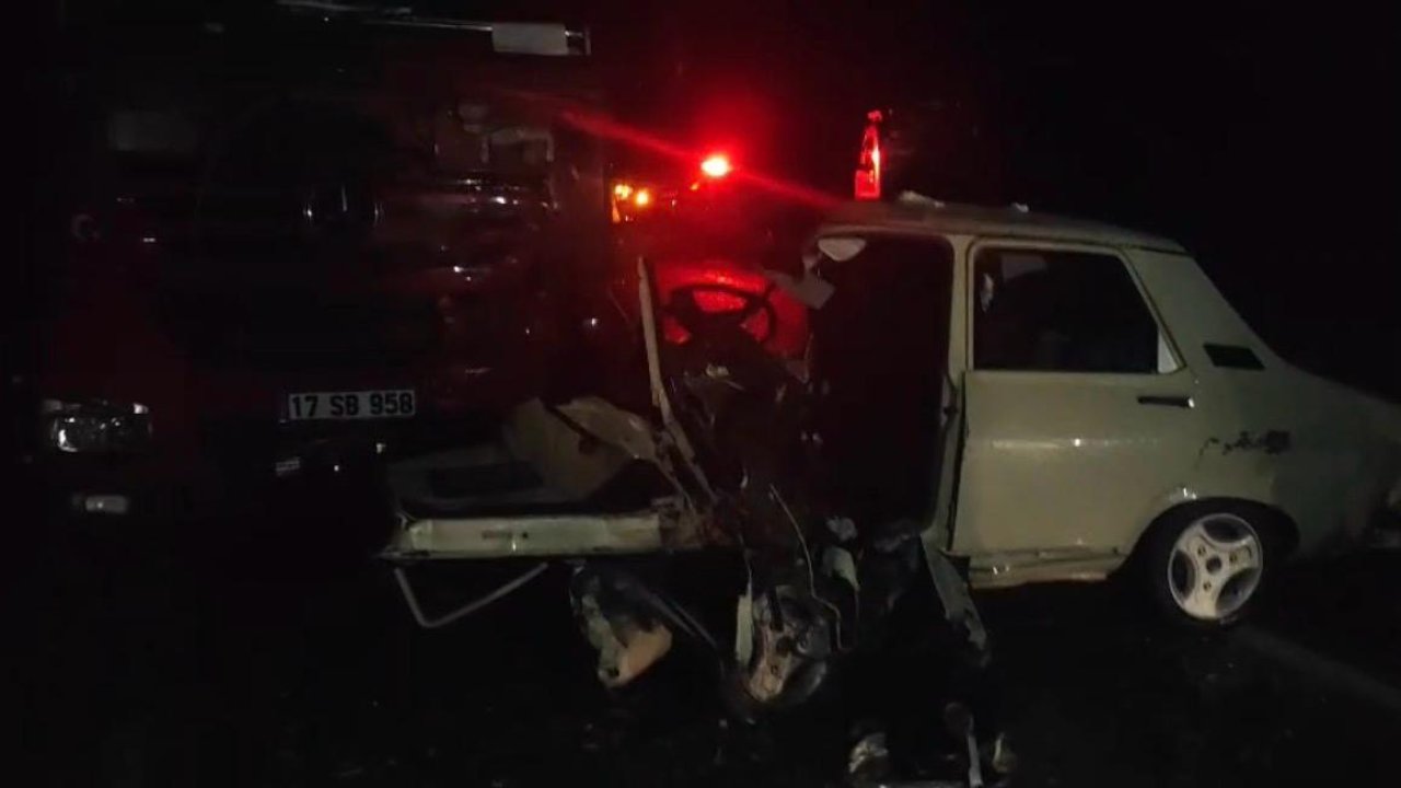 Kahramanmaraş’ta Feci Kazada Yaralanan İki Kişi Hastanede Hayatını Kaybetti!